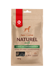 Maced Super Premium Naturel Soft από κουνέλι με δεντρολίβανο 100g