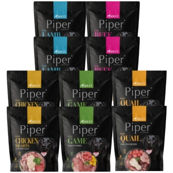 DOLINA NOTECI Piper για σκύλους Μείγμα γεύσεων 10x 500g
