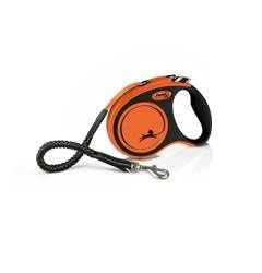 Flexi Leash Original Xtreme M Tape 5m έως 35kg Πορτοκαλί