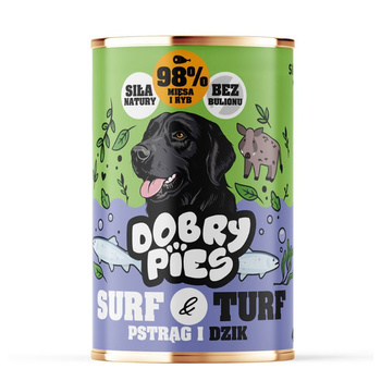 Πίτες Dobry με πέστροφα και αγριογούρουνο 400γρ