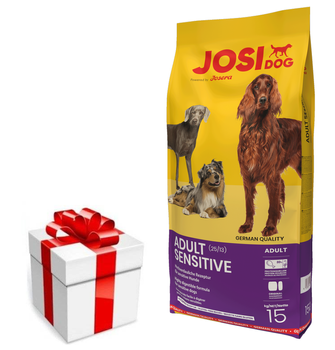 JosiDog Josera Adult Sensitive 15kg + έκπληξη δωρεάν!