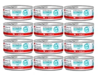 Disugual Karma υγρή τροφή για γάτες Κτηνιατρική RECOVERY Αρνί (ενήλικες) 12x85g