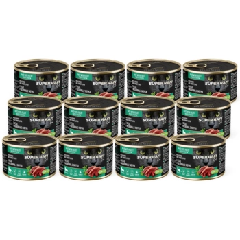 DOLINA NOTECI Super Rafi Cat P&F με συκώτι χήνας και γαλοπούλας για στειρωμένες γάτες 12x185g