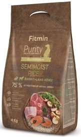 FITMIN Purity Semimoist Κουνέλι, αρνί & ρύζι 4kg
