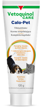 VETOQUINOL Calo-Pet - συμπλήρωμα ενέργειας για σκύλους και γάτες 120g