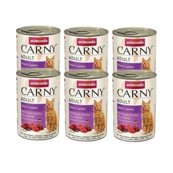Animonda Cat Carny Adult Beef & Lamb 6x400g