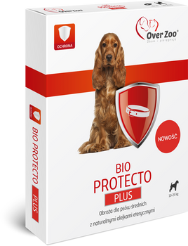 OVER ZOO BIO PROTECTO Plus κολάρο για μεσαίους σκύλους 60cm