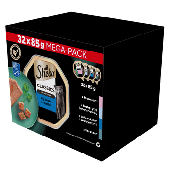 SHEBA Classics Ψαρογεύσεις δίσκοι 32x85g