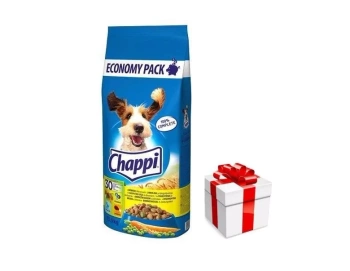 Chappi Ξηρά τροφή για σκύλους με πουλερικά και λαχανικά 13,5kg + ΕΚΠΛΗΞΗ για τον σκύλο σας δωρεάν
