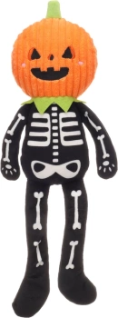 Φλαμίνγκο αποκριάτικο παιχνίδι για σκύλους Skeletor Κολοκύθα