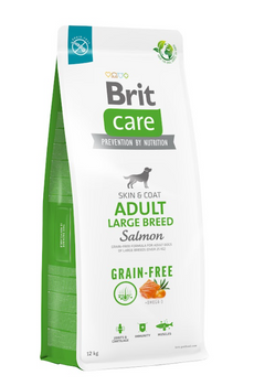 BRIT CARE Dog Grain-free Adult Large Breed Salmon 12kg + Δωρεάν έκπληξη!