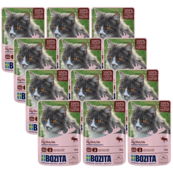 Κομμάτια BOZITA σε ζελέ σολομού 12x85g