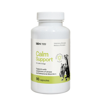 LAB-V Calm Support – Υποστήριξη για συμπτώματα στρες και διαταραχές συμπεριφοράς 90 κάψουλες