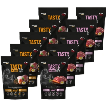 Tasty Dogs Life Junior Dish Mix of Aromatics in Jelly 10x150g