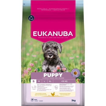 EUKANUBA Growing Puppy Small Breed 3kg κοτόπουλο