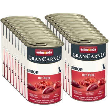 ANIMONDA GranCarno Junior γεύση: Γαλοπούλα 18x400g