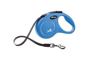 Flexi Leash New Classic S Tape 5m έως 15kg Μπλε