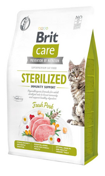 BRIT Care Cat Grain-Free Sterilized Immunity Support 7kg + Δωρεάν έκπληξη'