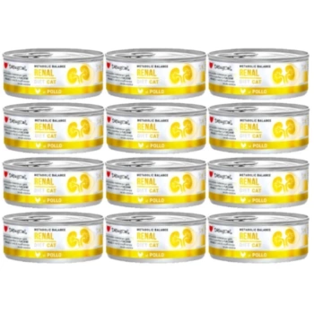 Disugual Υγρή Τροφή για Γάτες Veterinary RENAL Κοτόπουλο (ενήλικης ηλικίας) 12x85g