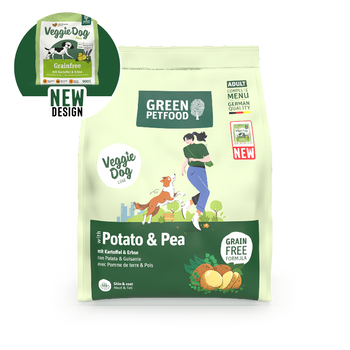 ΠΡΑΣΙΝΗ ΤΡΟΦΗ ΓΙΑ ΚΑΤΟΙΚΙΔΙΑ VeggieDog Grainfree 900g