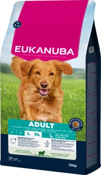 EUKANUBA Adult Large Breed Lamb&Rice 12kg + δωρεάν έκπληξη για σκύλους