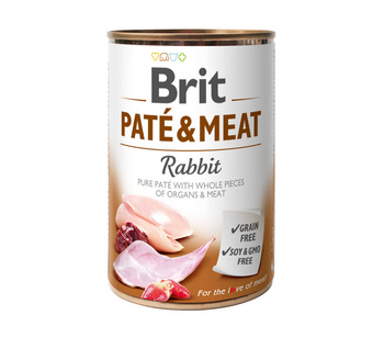 BRIT PATE & Κρέας Κουνέλι 6x400g