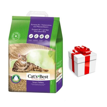 Rettenmaier Polska JRS Cats Best Smart Pellets 20l/10kg + ΈΚΠΛΗΞΗ ΓΙΑ ΤΗ ΓΆΤΑ