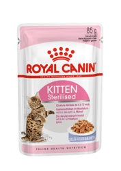 ROYAL CANIN Kitten Sterilised Gelee 12x85g