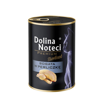 DOLINA NOTECI Premium για στειρωμένες γάτες πλούσιο σε ινδικά πτηνά 400g
