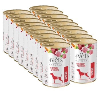 4Vets for dogs Renal 18x400g