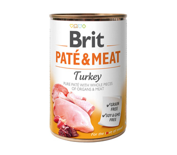 BRIT PATE & ΚΡΕΑΣ ΤΟΥΡΚΟΥ 12x400g