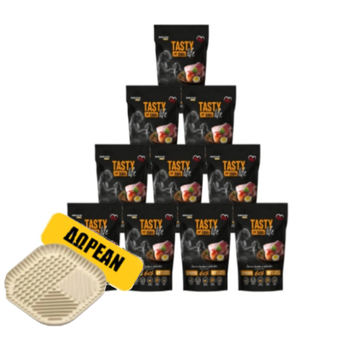 Tasty Dogs Life Junior πιάτο πάπια ζελέ 10x500g