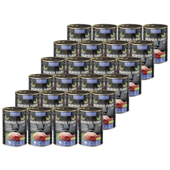 DOLINA NOTECI Super Rafi Γάτας P&F με ορτύκια και συκώτι κουνελιού 24x400g