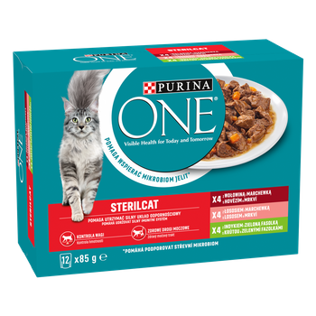 Purina One Sterilcat mix γεύσεις 12x85g