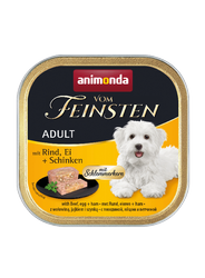 Animonda Dog Vom Feinsten Adult Beef, Eggs & Ham 150g