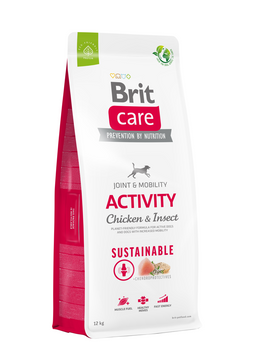 BRIT CARE Dog Sustainable Activity Chicken & Insect 12kg + Δωρεάν έκπληξη!