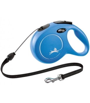 FLEXI New Classic M 8m μπλε αυτόματο λουρί 8m