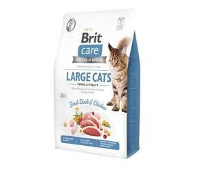 Brit Care Grain-Free Large Cats Power & Vitality με πάπια και κοτόπουλο 2x7kg