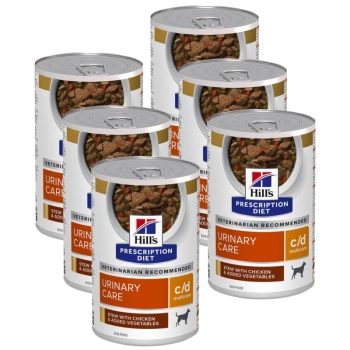HILL'S PD Prescription Diet Canine c/d stew 6x354g - κονσέρβα