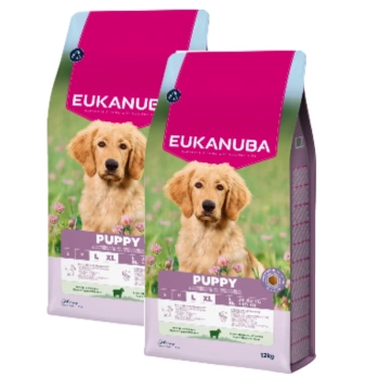 EUKANUBA Puppy&Junior Lamb&Rice Large Breeds 2x12kg