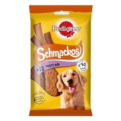 Pedigree Schmackos Adult Dog Treat με βόειο κρέας 86g