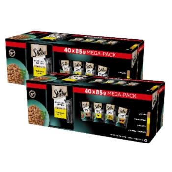 SHEBA Selection Select Slices Φάκελοι με γεύση πουλερικών 80x85g