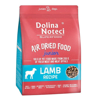 DOLINA NOTECI Superfood Junior πιάτο με αρνί - αποξηραμένη τροφή για σκύλους 5kg