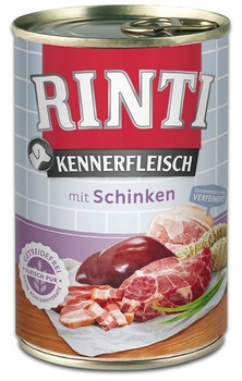 Rinti Kennerfleisch Schinken υγρή τροφή για σκύλους - ζαμπόν 400g