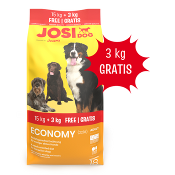 JOSERA JosiEconomy Σκύλος 15+3kg