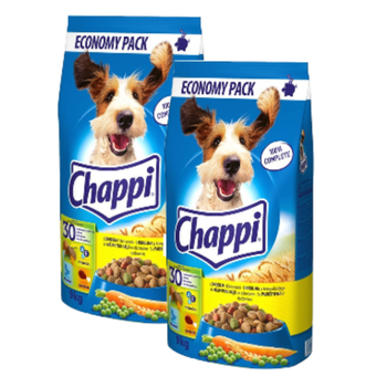 CHAPPI 2x9kg - ξηρά τροφή για σκύλους με πουλερικά και λαχανικά