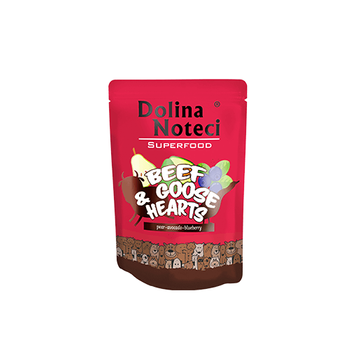 Dolina Noteci Superfood Μοσχάρι με καρδιές χήνας 10x300g