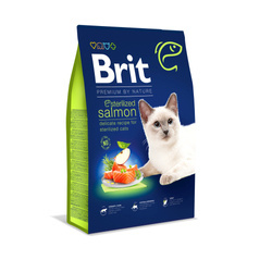 Brit Premium Cat Αποστειρωμένος Σολομός 1.5kg