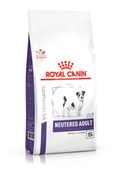 ROYAL CANIN Στειρωμένος ενήλικας μικρός σκύλος 8kg + Δωρεάν έκπληξη