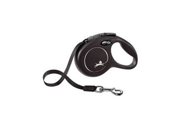 Flexi Leash New Classic XS Ταινία 3m έως 12kg Μαύρο